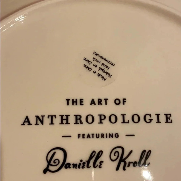 Anthropologie Danielle Kroll Dessert Plate - Picture 4 of 6